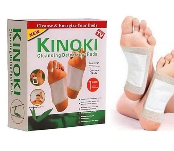 4 প্যাকেট ফুল কোর্স Kinoki Foot Patch