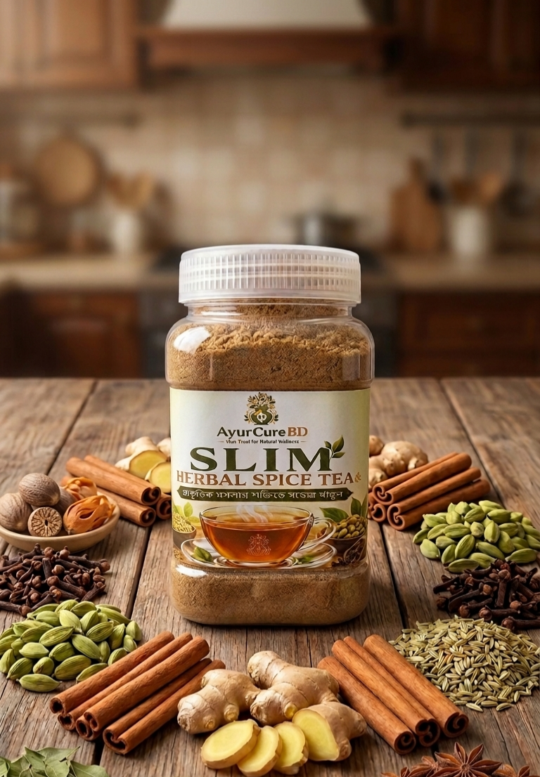 ১ মাসে ৫-৮ কেজি কমানোর চ্যালেঞ্জ! SLIM Herbal Spice Tea